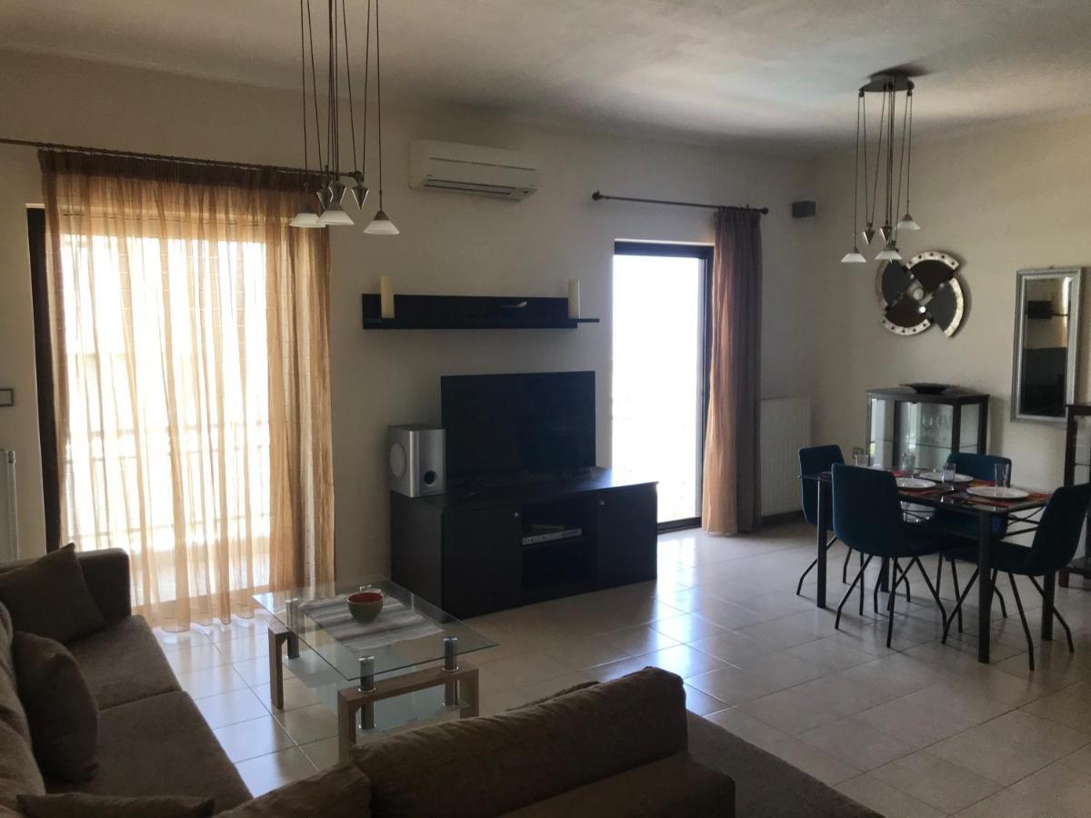 Apartment On The Beach With View Ретимно Экстерьер фото